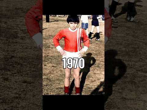 Famous Football Players (Then Vs Now) #shorts #soccer #nostalgia