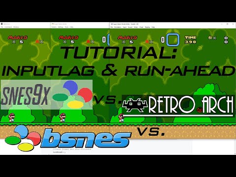 [Tutorial] - SNES Emulatoren, Inputlag und Run-Ahead