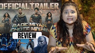 Bade Miyan Chote Miyan Trailer Review | Viralbollywood
