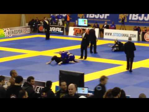 Lee McGrorty 2014 BJJ Europeans - 1st Fight