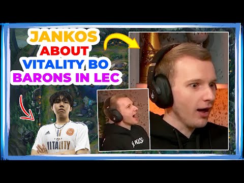 Jankos About VITALITY BO Baron Situation in LEC  🤔