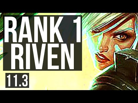 RIVEN vs MORDEKAISER (TOP) | Rank 1 Riven, 13/2/5, Godlike | TR Grandmaster | v11.3