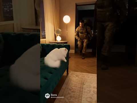 Hearts United: The Ultimate Reunion#MilitaryHomecoming #SoldierReunion #EmotionalReunion #PetLoyalty