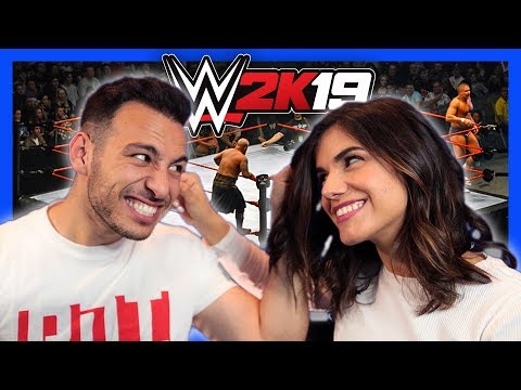 ΠΛΑΚΩΘΗΚΑΜΕ ΣΤΟ ΞΥΛΟ ft. PanosDentGames | WWE2K19 | GamerKonstantina