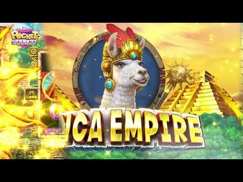 POCKET CASINO - 𝐍𝐄𝐖 𝐒𝐋𝐎𝐓 𝐆𝐀𝐌𝐄: 𝐈𝐍𝐂𝐀 𝐄𝐌𝐏𝐈𝐑𝐄 - enjoy ENORMOUS RHYTHMIC WINS!