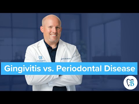 What is the difference between gingivitis and periodontal disease gum disease? Bartram Dental Center