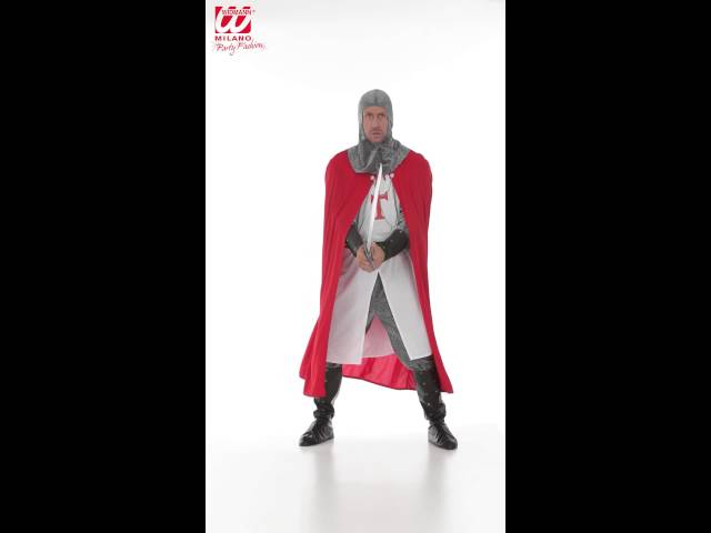 Vídeo relacionado con PLULON Disfraz de caballero medieval vikingo para hombre, 9 piezas, disfraz de Halloween, capa retro con capucha, chal de piel sintética, cinturón de hombro, armadura, hebilla, espada, rana, soporte