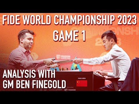 2023 World Chess Championship Analysis: Game 1