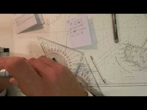 2023 nautical license exam topic 38D 5.4.1-17 n°88 - currents - charting over 12 miles 5D chart