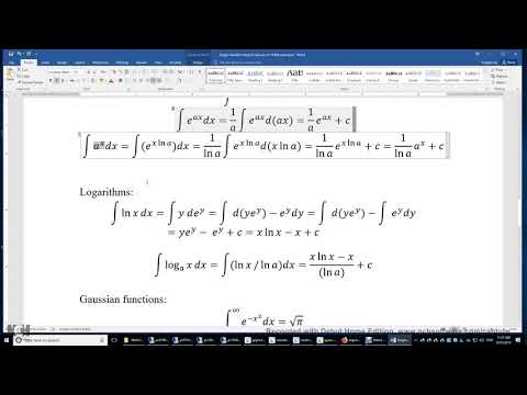 Single Variable Integral Calculus in 10 Minutes