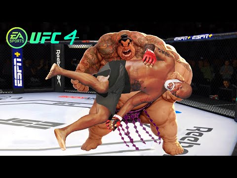 UFC4 Mike Tyson vs Yakuza Sumo EA Sports UFC 4 - Epic Fight