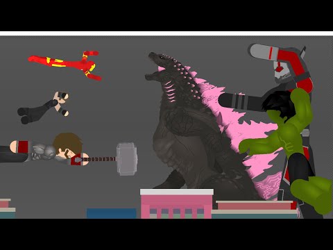 Godzilla vs the Avengers 