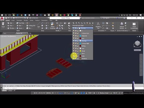 How to make 2d floor plan in Autocad 2017 | AutoCAD 2D and 3D Complete Training | Lesson 63