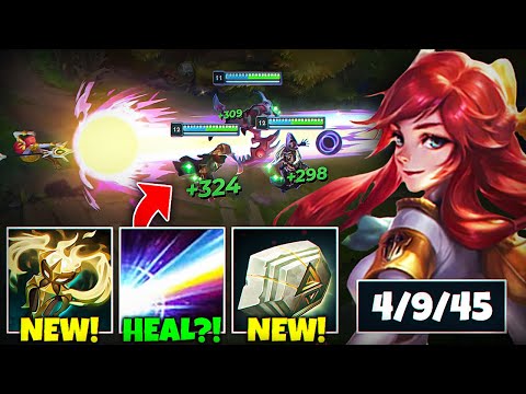 WHEN TANK LUX DROPS 45 ASSISTS AND CAN HEAL WITH LASER (NEW TANK ITEMS)