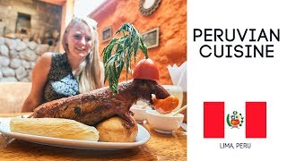 WHAT WE ATE IN PERU | Cheering At A Peru Football Game! (Tradition Peruvian Cuisine - Cusco Peru)