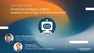 Künstliche Intelligenz & Bibel – moderne Technologie trifft uralte Weisheit