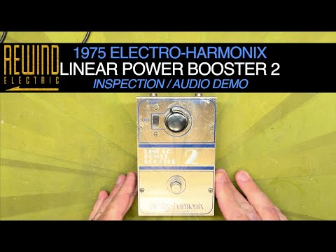 Electro-Harmonix LPB-2 Linear Power Booster Boost Vintage 1970's image 11