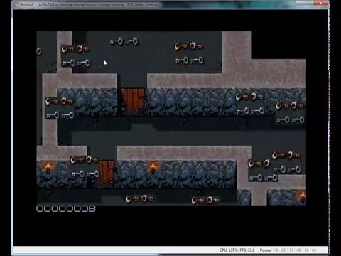 💾 New Commodore Amiga game: Scourge of the Underkind engine map test 💾