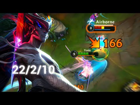 REWORKED YONE IS BROKEN INSANE DAMAGE BUILD WILD RIFT