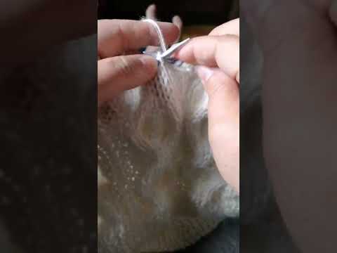 Warkocz "łańcuszek" - dwa sposoby przerabiania.