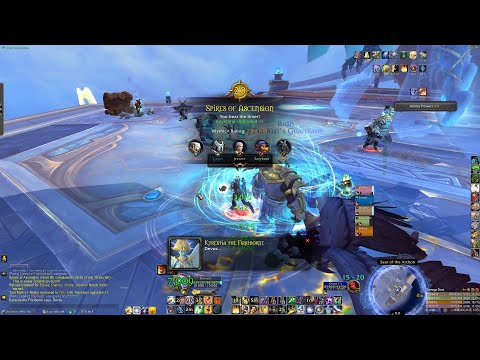 +20 Spires of Ascension 35:45 - Prot Paladin PoV, no commentary - WoW Shadowlands 9.1.5
