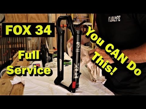 Fox 34 fork service rebuild. Lower service and fork seal replacement. Trail Breaker
