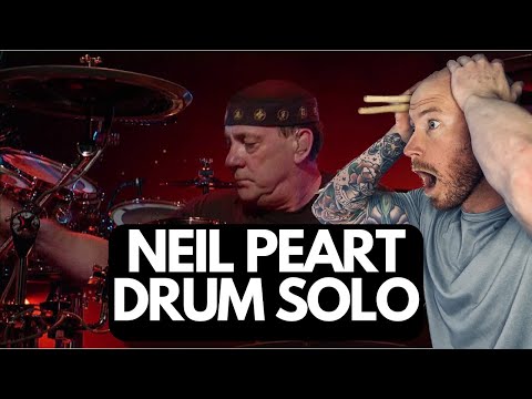 Drummer Reacts To - NEIL PEART DRUM SOLO DAVID LETTERMAN FIRST TIME HEARING