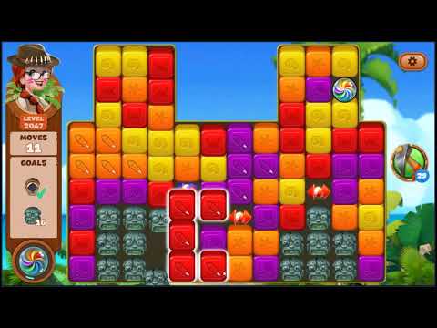 Lost Island Blast Adventure Level 2047 - NO BOOSTERS 🏝️ | SKILLGAMING ✔️