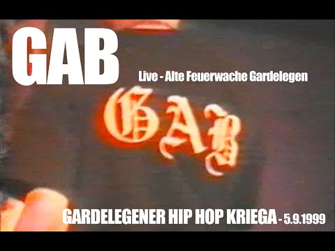 GAB - Gardelegener HiphopkrieGA - Live-Alte Feuerwache Gardelegen 5.9.1999