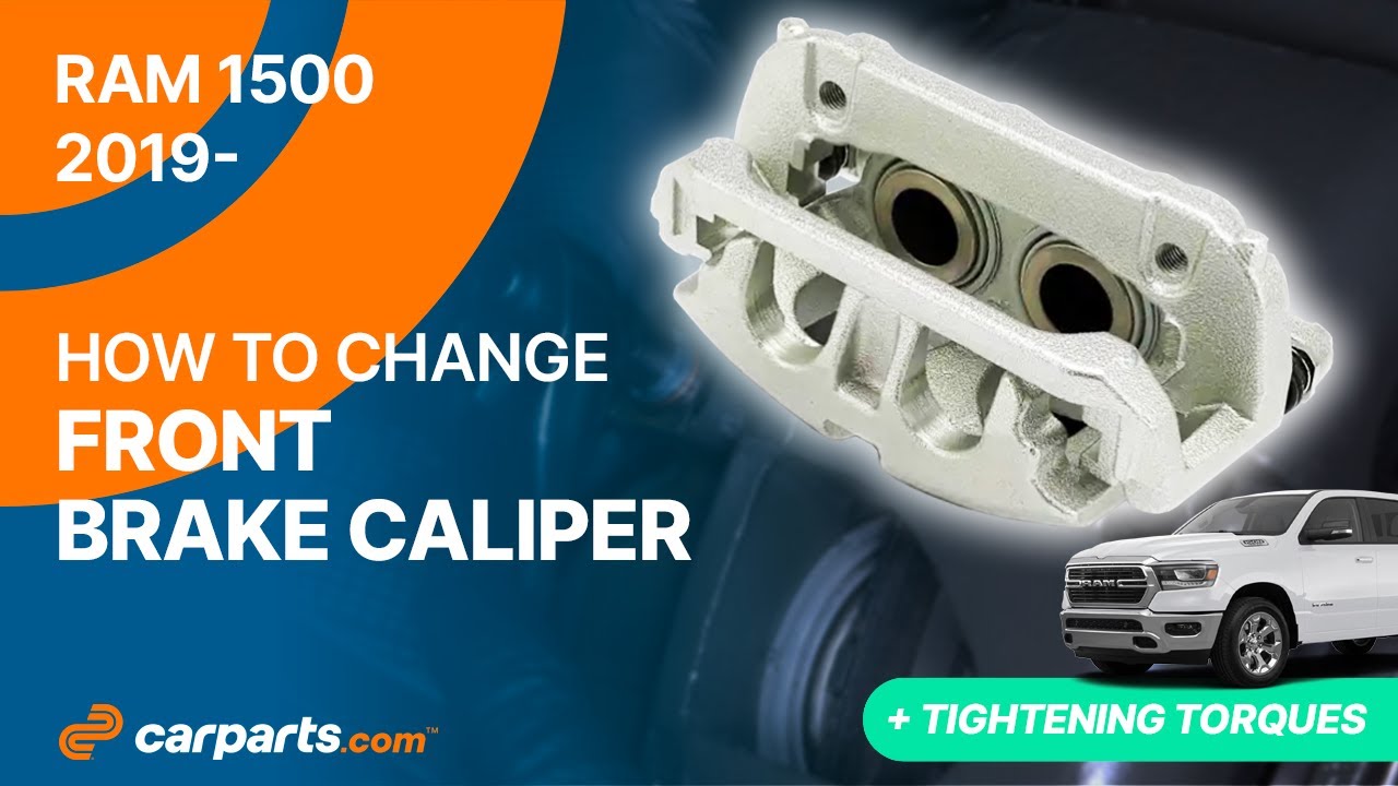How to replace the Front Brake Calipers 2019 - 2025 RAM 1500 🚗