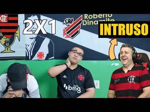 (INTRUSO) INVADINDO as LIVES dos ADVERSÁRIOS  - Flamengo 2 x 1 Atlhetico PR