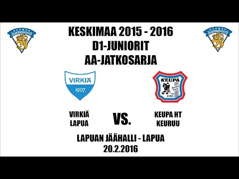 SJL Keskimaa 2015-2016, D1: Virkiä vs. KeuPa HT