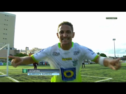 Gol Anderson Safira - Almirante Barroso 4 x 2 Figueirense