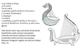 Yazh   Sivayanama with Lyrics    யாழ்    �