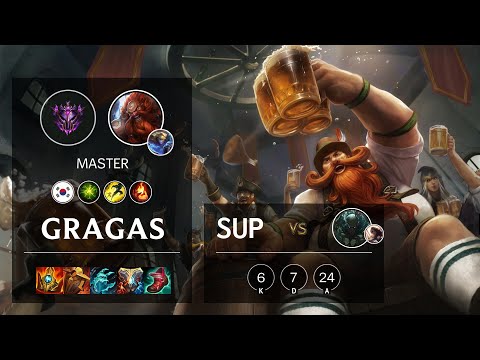 Gragas Support vs Pyke - KR Master Patch 11.17