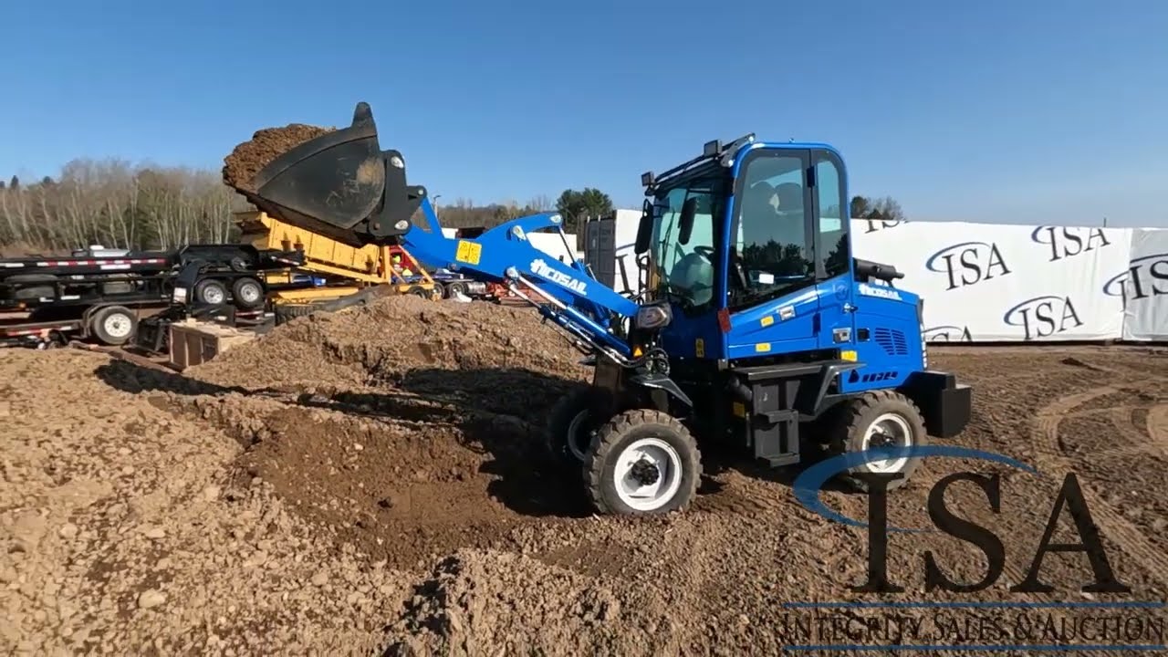 21561 - 2022 Nicosail ZL910 Wheel Loader Will Be Sold At Auction!