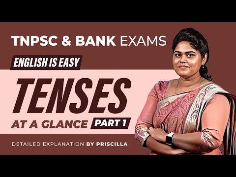 Target Bank Exams | IBPS/RBI/SBI/RRB 2024 | English is Easy | (All 12 Tenses in 1 Video)| Priscilla