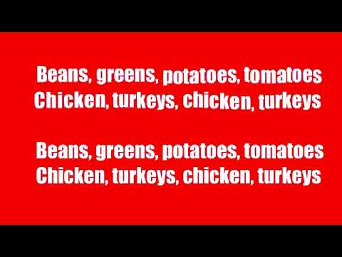 Shirley Caesar Greens beans potatoes tomatoes + lyrics
