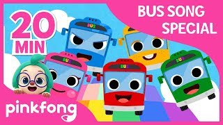 Download lagu The Wheels on the Bus and more Bus Songs Compilati... mp3