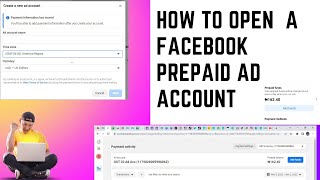 How to Set up a Facebook Prepaid Ad Account