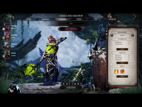 [Ep. 1] D i v i n i t y - Characters Creation, Technical Problems & Start