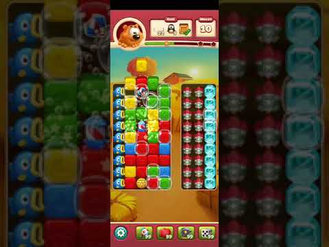Toon Blast Level 1795 No Boosters Series