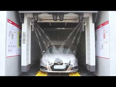HeyCar 8 Series Fully Automatic Contactless Car Washing Machine Car Washing Process Video