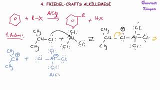 ORGANİK KİMYA |AROMATİK BİLEŞİKLER | FRIEDEL-CRAFTS ALKİLLEME VE AÇİLLEMESİ