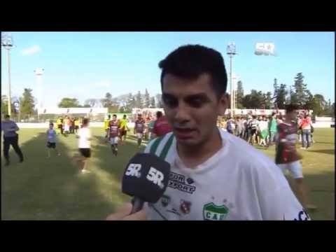 Daniel Salvatierra, figura de Unión de Sunchales campeón de la Copa Santa Fe