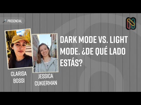 Dark mode vs. Light mode. ¿De qué lado estás?