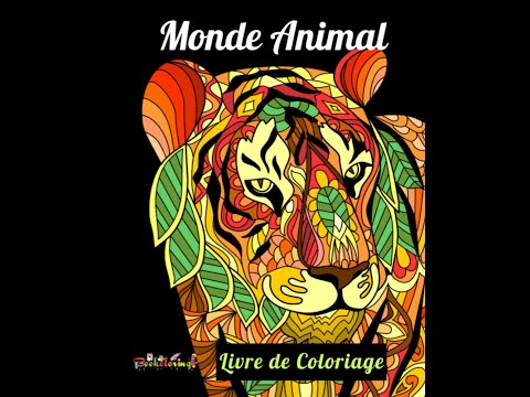 MONDE ANIMAL - Livre de Coloriage pour Adultes - bookoloring.com