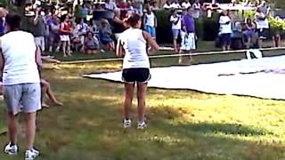 Camping 2012 girls vs boys tug of war