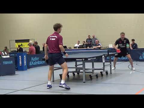 Yefimov Passau vs Gainza Lampertheim 1 20230827 Table Tennis Pokal Achtelfinale Hilpoltstein Stativ