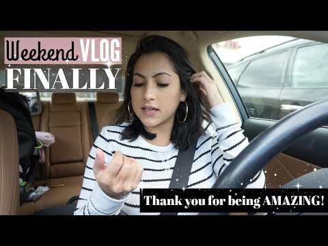 WEEKEND VLOG/ I FINALLY DID IT/ YOU GUYS ARE AMAZING!